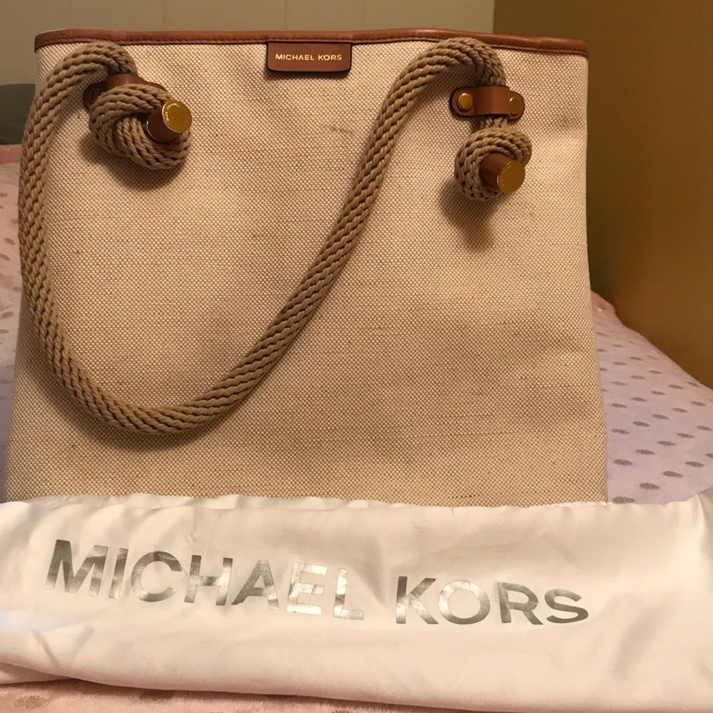 Tan Michael Kors Purse
